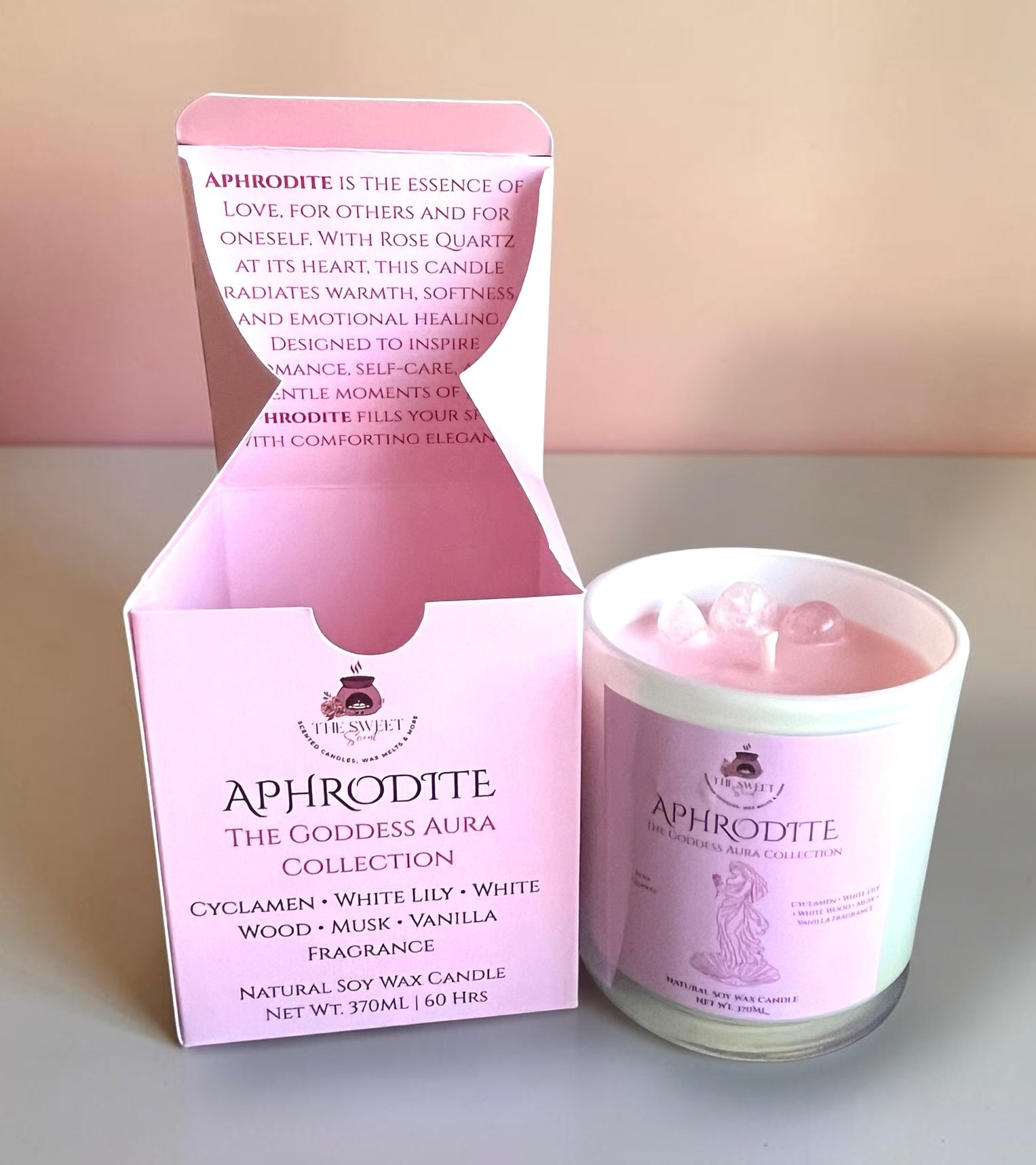 香水(女性用) HOLIDAY ROSE STONE SET & birthday ticket APHRODITE — Rose Quartz – The Sweet Scent